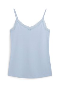 LACE AND BOW - Maglia del pigiama - celeste chiaro