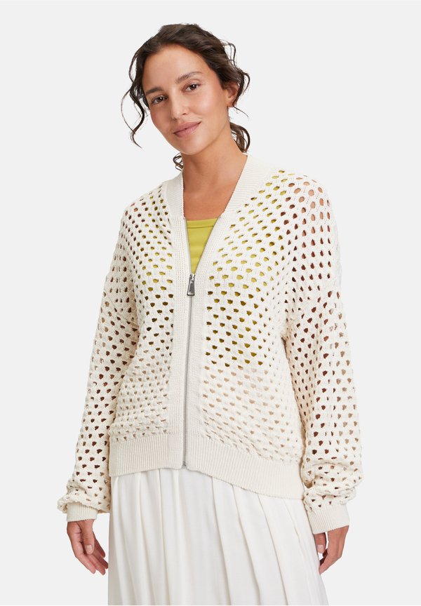 Strickjacke - eggnog