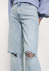 Monki Jeans straight leg - light blue