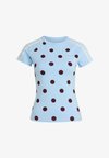 POLKA DOT CALI TEE - T-Shirt print - clear sky