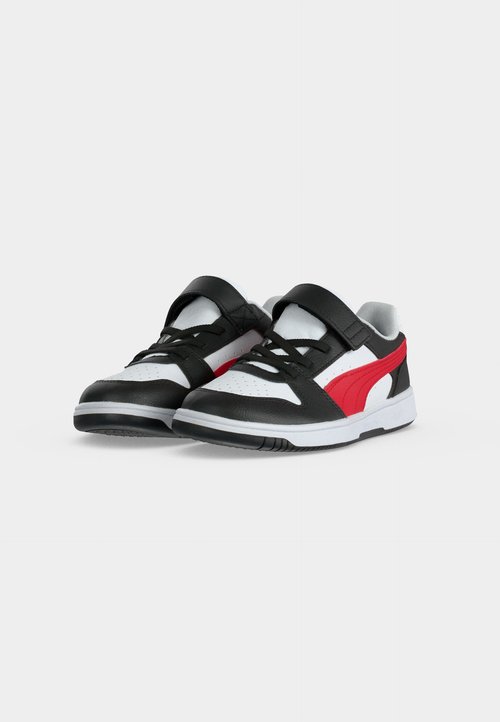 PUMA REBOUND SLAM UNISEX - Trainers - black/for all time red/white — photo 3