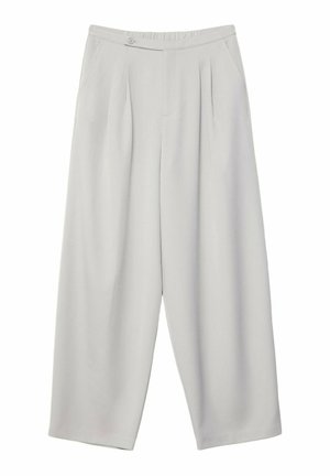 Stradivarius ELEGANT BALLOON - Hlače - light grey