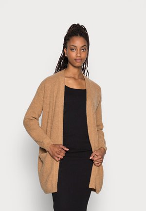 BYOLYMPIA LS CARDIGAN - Cardigan - tannin melange