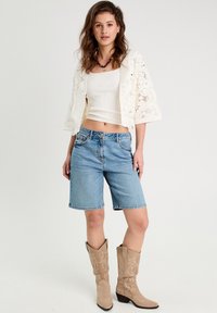 Cache Cache Gilet - ecru