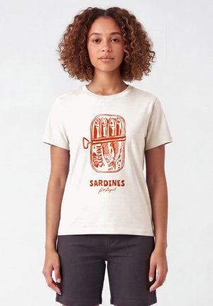 watapparel, SARDINES PORTUGAL - T-shirt imprimé - off white