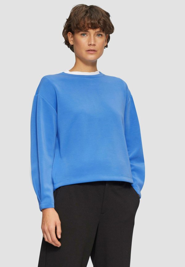 SCUBA-SWEATSHIRT AUS MODALMIX IM RELAXED FIT - Sweatshirt - royalblau