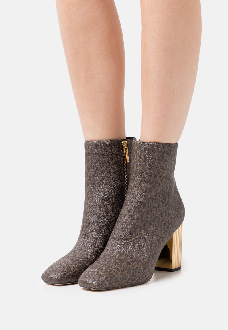 MICHAEL Michael Kors Botines de tacón - cognac