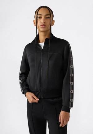 FULL ZIP  - Sweater met rits - black
