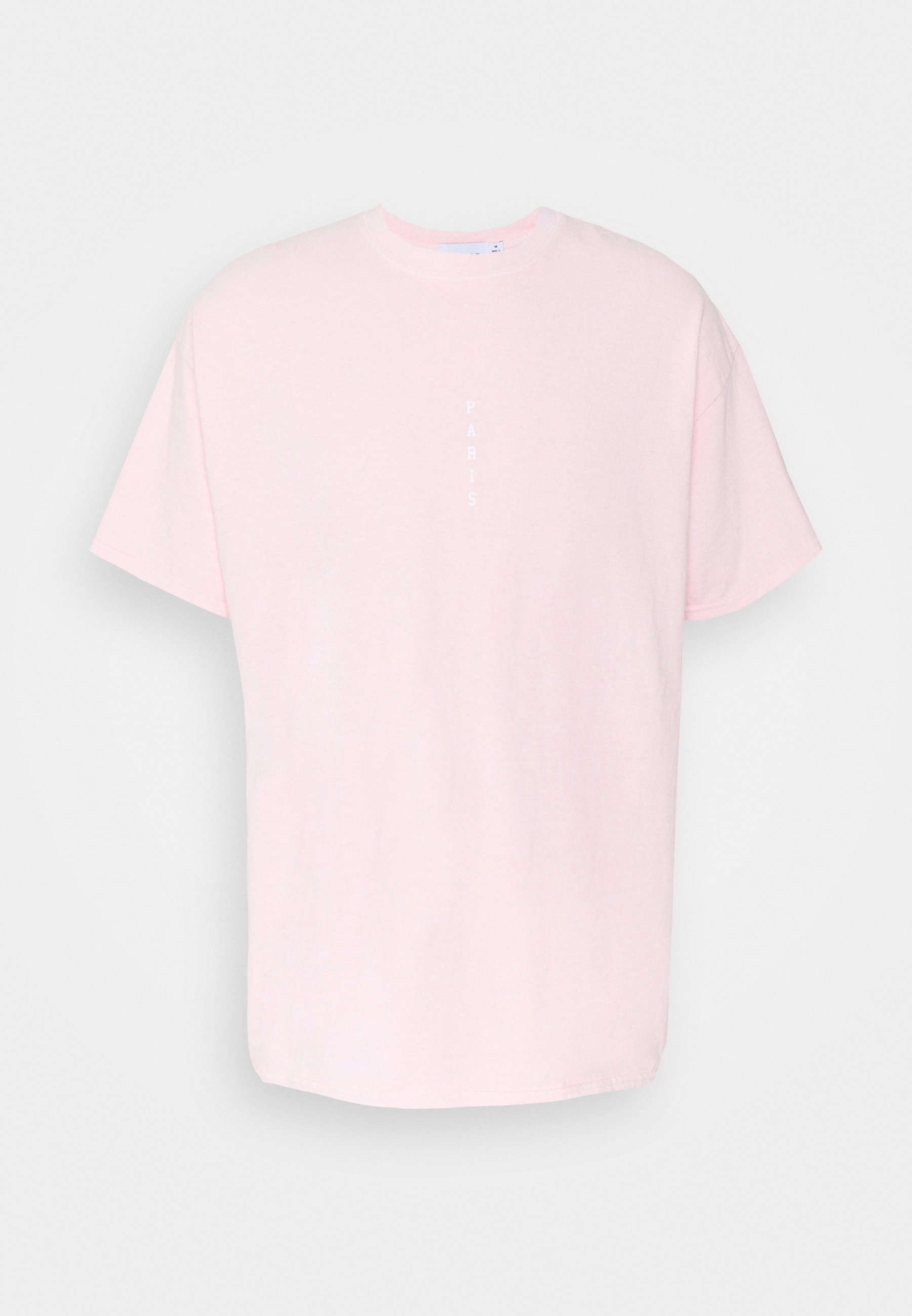 Topman PARIS TEE - T-Shirt print - pink 