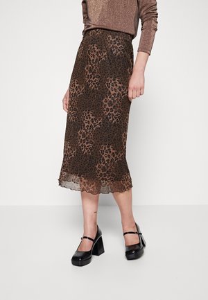 JDY Jupe crayon - brown