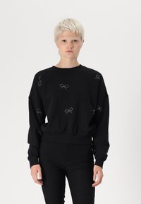 ONLY ONLBERIT L/S O-NECK - Mikina - black