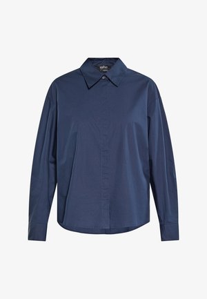 usha, Button-down blouse - marine