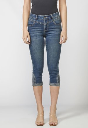 PIRATA - Vaqueros slim fit - azul