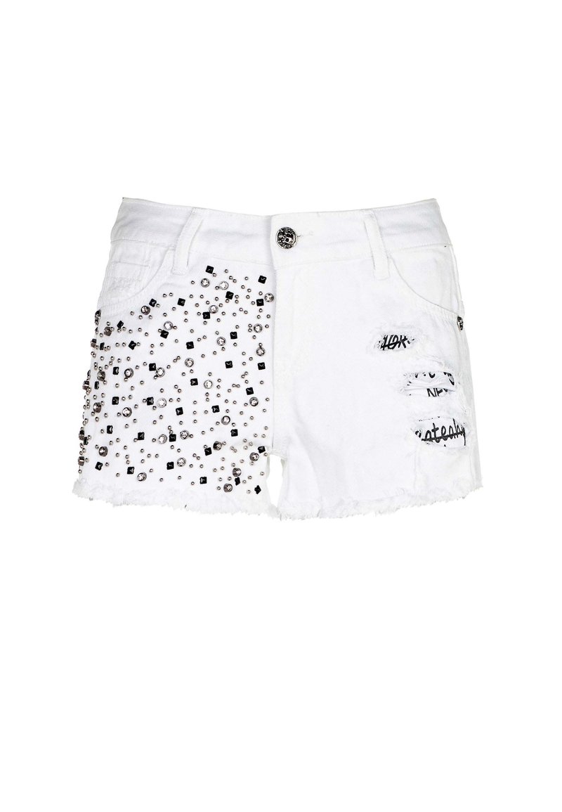 Damen Kleider | Cipo & Baxx Jeans Shorts white/weiß - KS17107 Damen Kleider | Cipo & Baxx Jeans Shorts white/weiß - KS17107