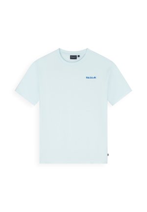 LOOSE FIT CREWNECK - T-shirt print - light blue