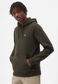 OAKPORT HOODIE - Hoodie - olive green