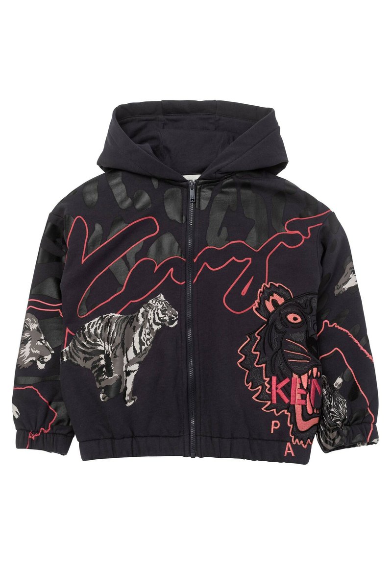 Bluză de molton cu fermoar