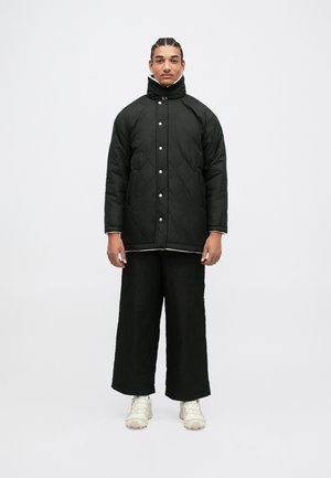 MILITARY TYPE JACKET UNISEX - Daunenmantel - black/cream