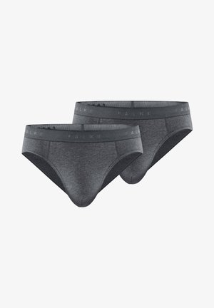 FALKE Daily Comfort 2-Pack - Slip - dark grey heather