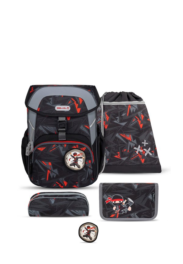 MAXI ERGONOMI SET 5-TEILIG MIT BRUSTGURT MAGNETVERSCHLUSS EINEM PATCH
 - Schulranzen - shining fairy