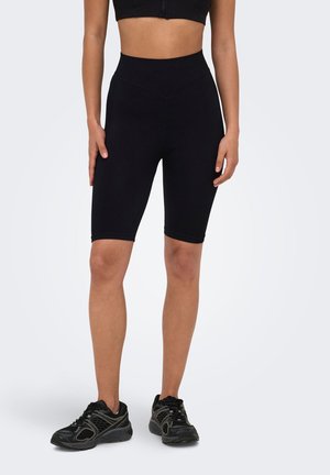 ONLY Play CITY SHORTS ONPEDDA HOHE TAILLE ENGER SCHNITT CITY SHORTS - Leggings - black