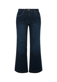 NORA WEIT UND STRETCHKOMFORT 4-POCKET - Flared Jeans - dark blue