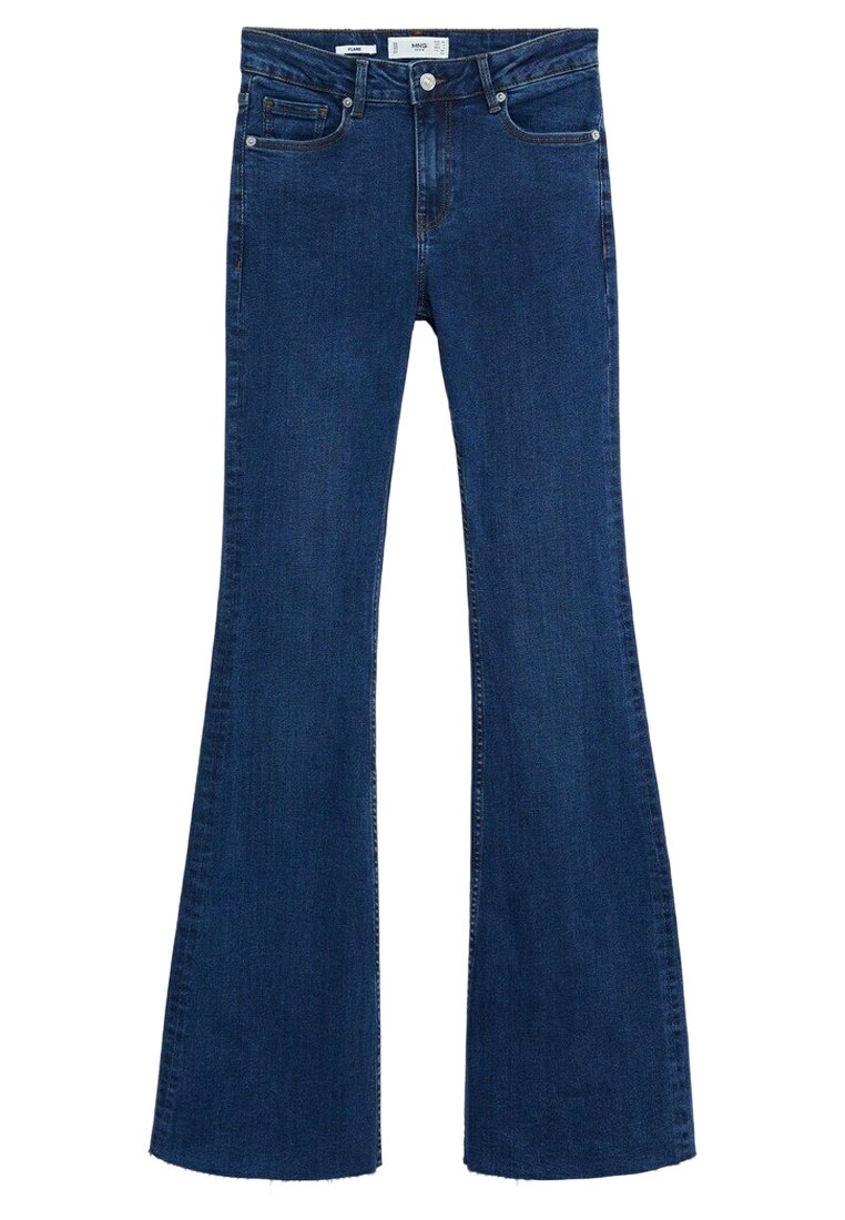 Mango FLARE - Flared Jeans - donkerblauw/dunkelblau - Zalando.de