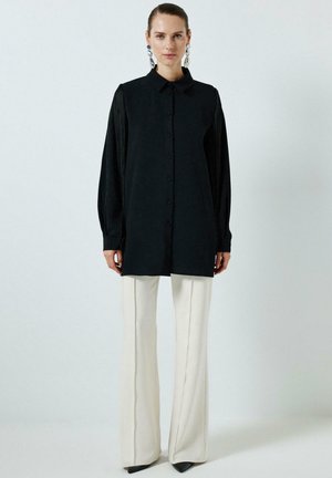 WITH SLEEVES - Bluza s gumbima - black