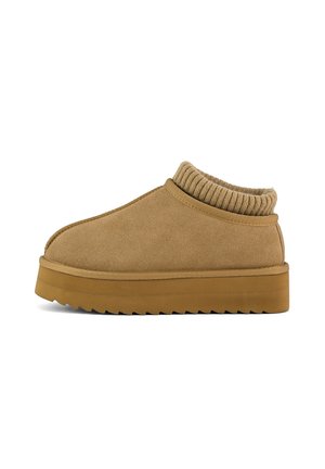 Chaussons - camel