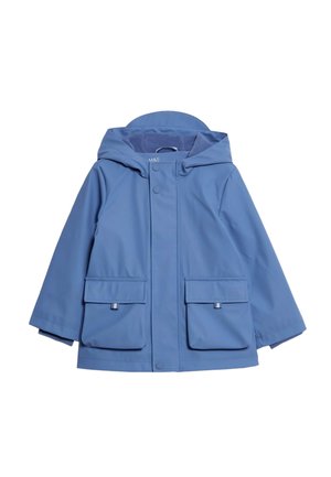 PLAIN FISHERMAN - Regnjacka - blue