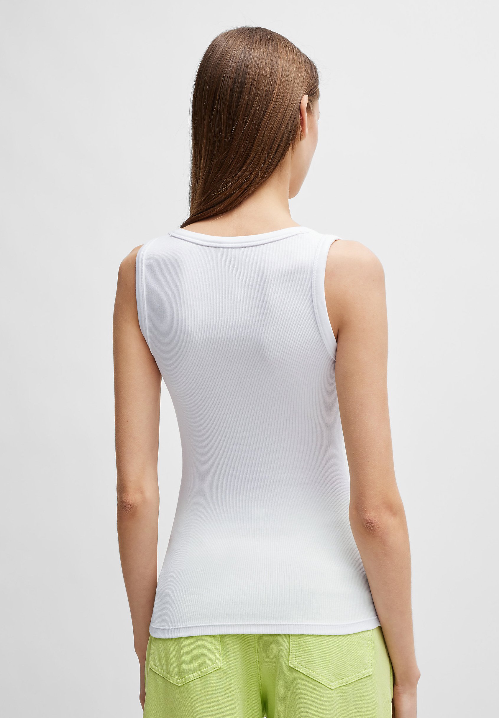 BOSS EMATITE - Top - white/weiß - Zalando