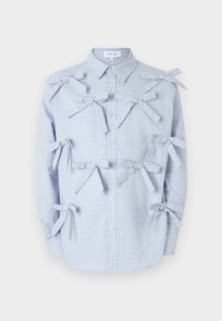 JULES CHECK BOWS SHIRT UNISEX - Skjortebluse - blue