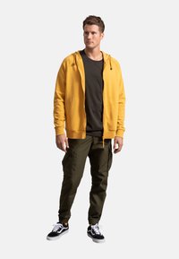 KAFT ZIPPER - Felpa con zip - sulphur