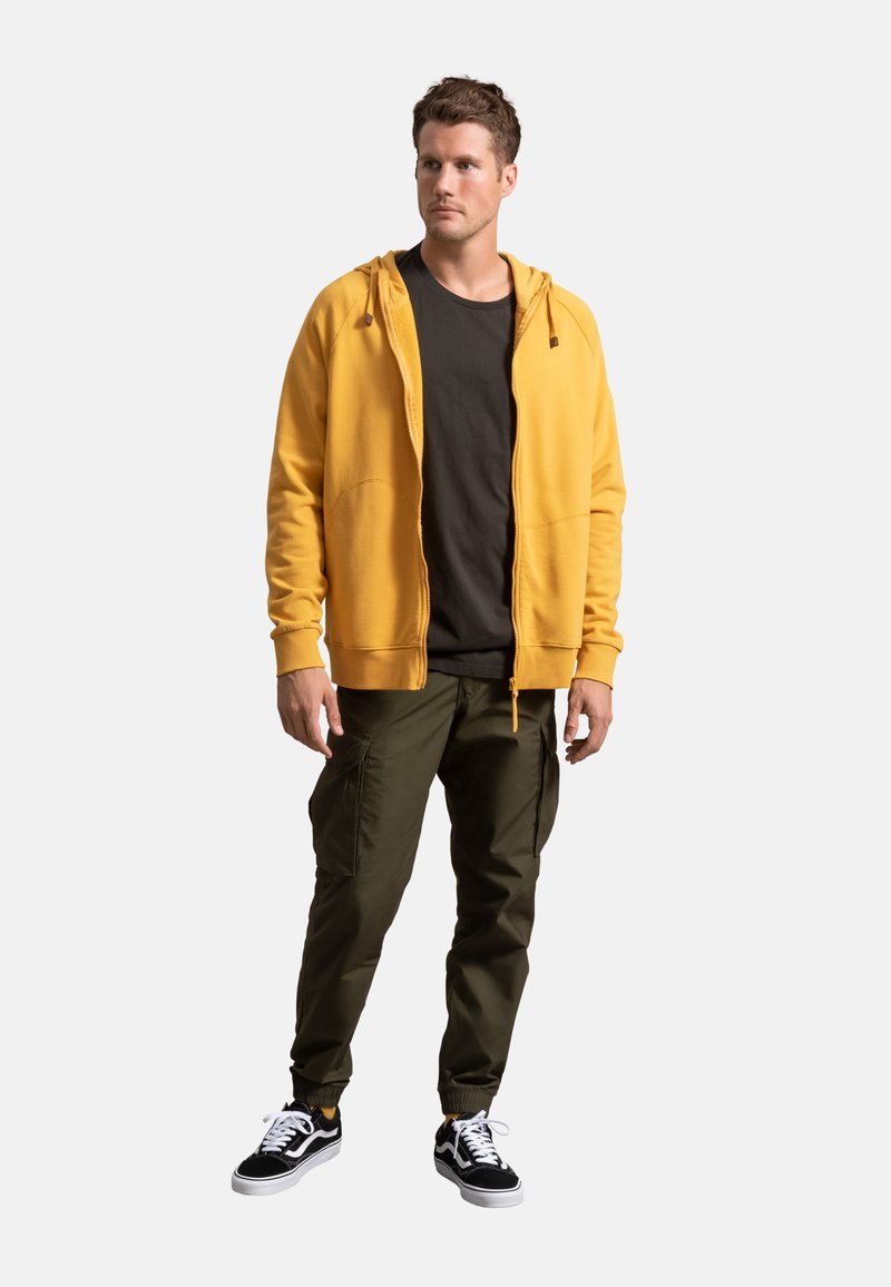 KAFT ZIPPER - Felpa con zip - sulphur