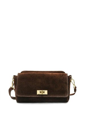 BANDOULIÈRE - Sac bandoulière - marron choco