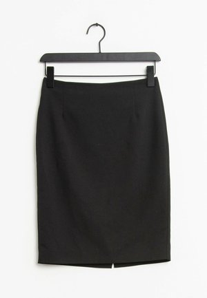 Mango, Jupe crayon - black
