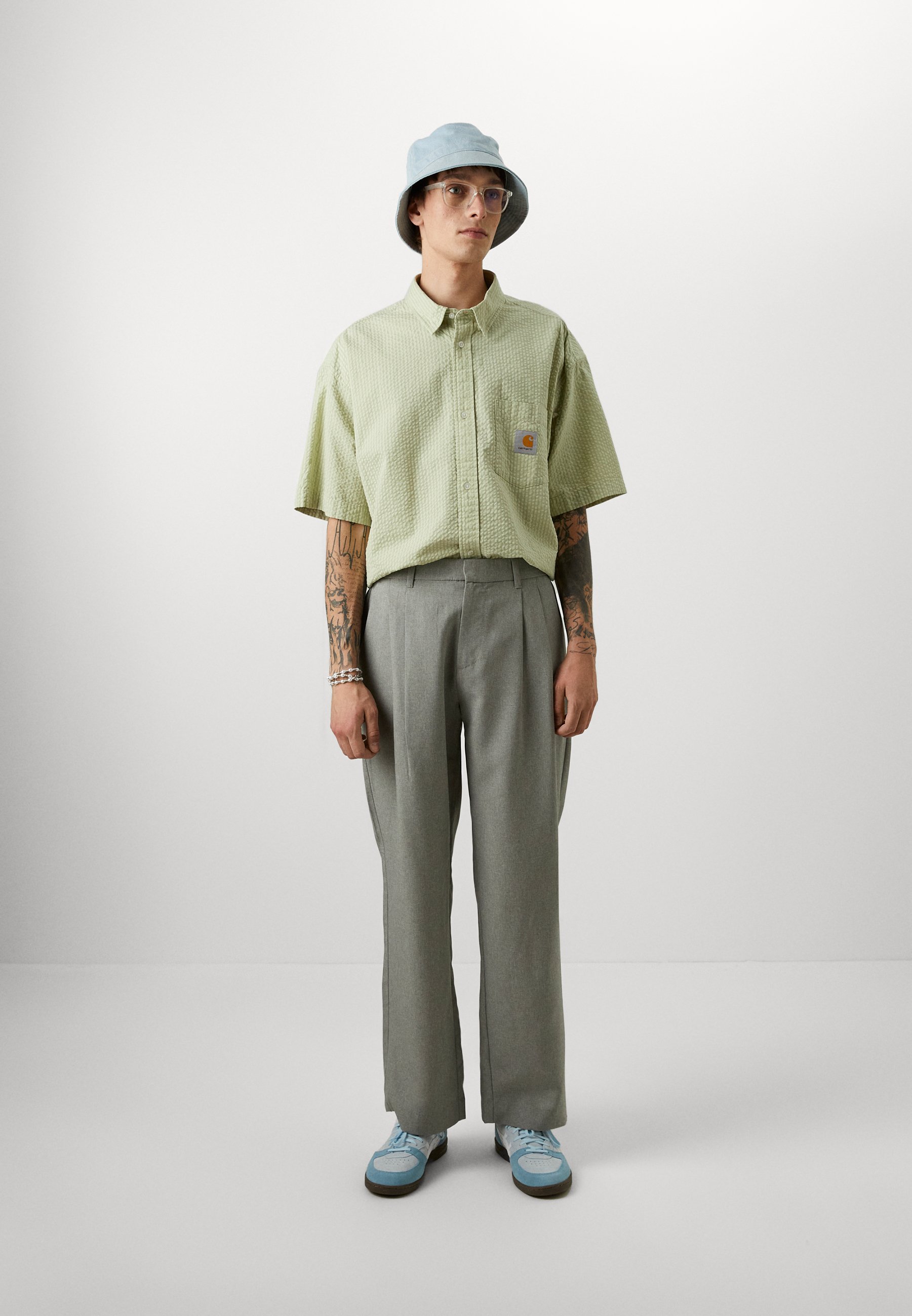 ★ドイツ発*carhartt WIP*新作*Toland 半袖シャツ/PALE OLIVE★ ☆ドイツ発*carhartt WIP*新作*Toland 半袖シャツ/PALE OLIVE☆