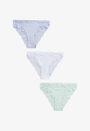 Next, REGULAR FIT - KNICKERS 3 PACK . - Aluspüksid - blue green white