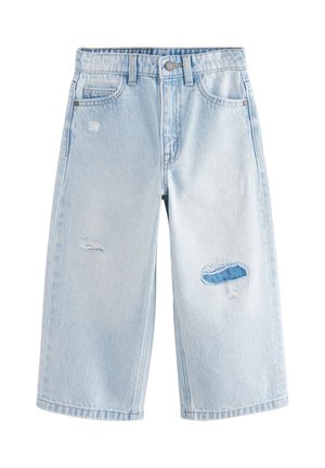 Next SUPER-WIDE - AUTHENTIC  - Jean droit - bleach distressed