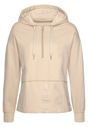 Hoodie - beige