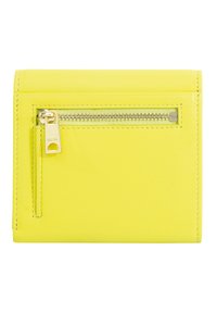 DUDU MORBIDA PICCOLO CERNIERA POSTERIORE PER MONETE CON CHIUSURA A COLORATO - Monedero - citrus yellow