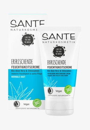 REFRESHING MOISTURISING CREAM ORGANIC ALOE VERA & CHIA SEEDS - Crema da giorno - -