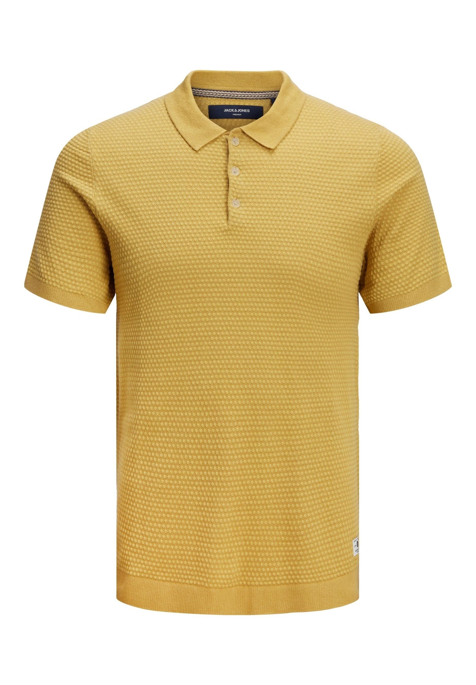 Jack \u0026 Jones Polo shirt - yellow - Zalando.de