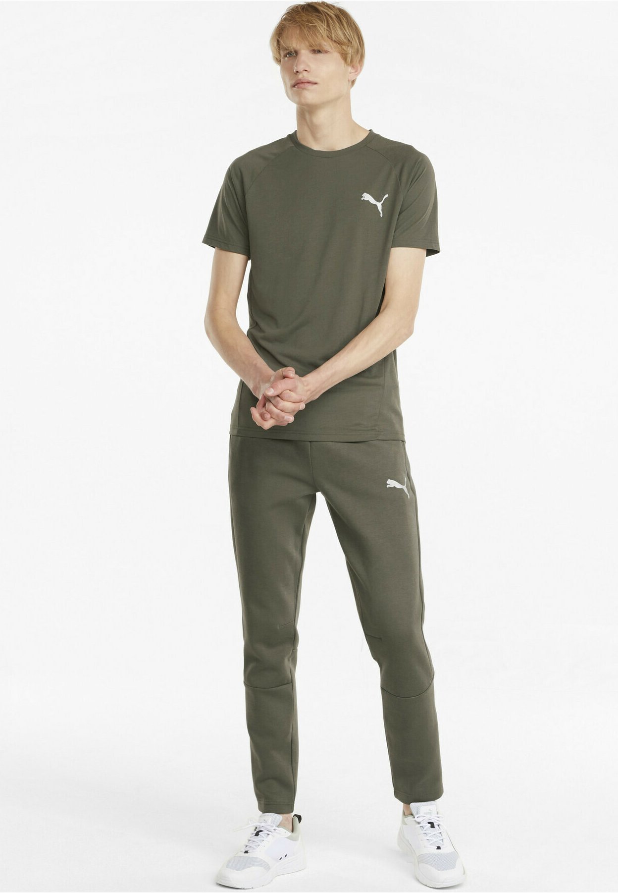 PUMA textil verde - Envío gratis | Spartoo.es