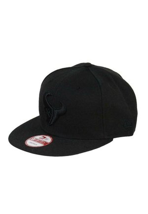New Era HOUSTON TEXANS NFL BLACK ON BLACK 9FIFTY - Cap - schwarz