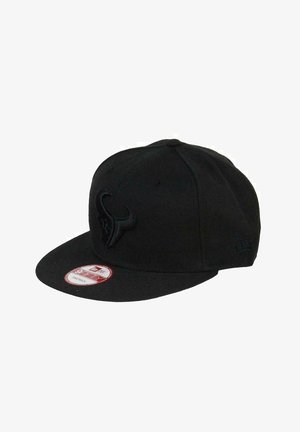 New Era HOUSTON TEXANS NFL BLACK ON BLACK 9FIFTY - Cap - schwarz