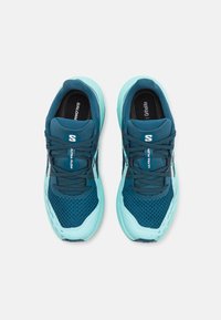 Salomon ULTRA FLOW GTX  - Løpesko for mark - deep dive/tanager turquoise/carbon