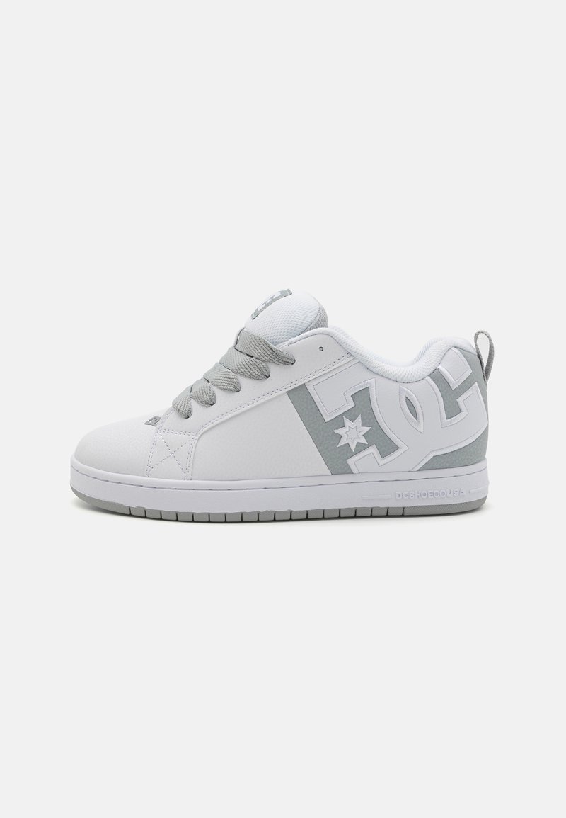 DC Shoes COURT GRAFFIK UNISEX - Obuća za skateboard - white/grey