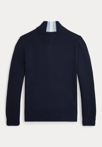 Polo Ralph Lauren COTTON FULL-ZIP SWEATER 7-14Y - Gilet - navy