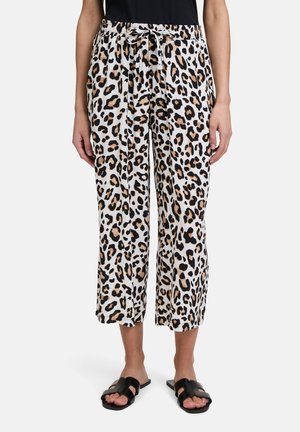 Betty Barclay MIT EINGRIFFTASCHEN - Tracksuit bottoms - weiß schwarz